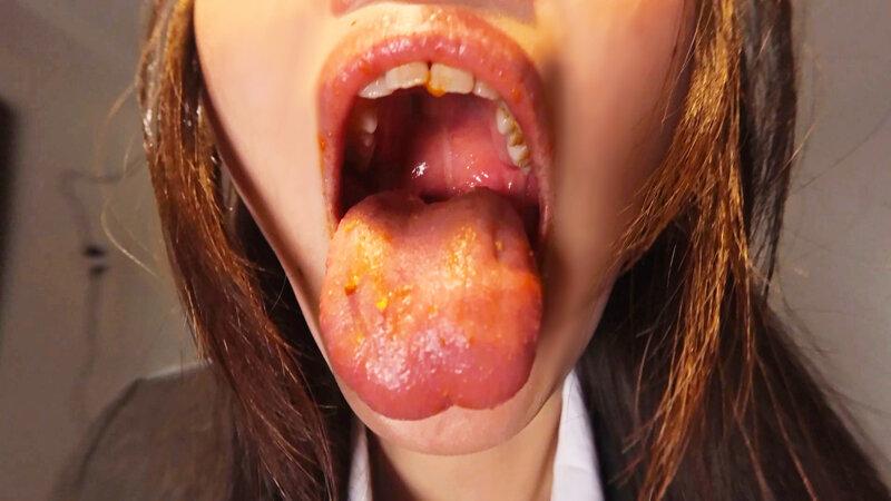 咀嚼口内くちゃとろフェラ 三池小春 サンプル画像 12