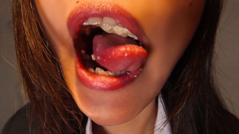 咀嚼口内くちゃとろフェラ 三池小春 サンプル画像 6